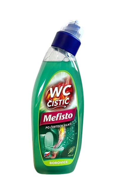 Mefisto WC silný čistič 750ml Borovice