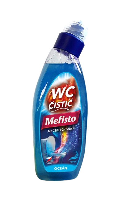 Mefisto WC silný čistič 750ml Oceán