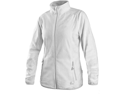 Mikina CXS GRANBY LADY dámská fleece bílo - šedá