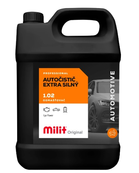 MILIT AUTOČISTIČ EXTRA SILNÝ 5L