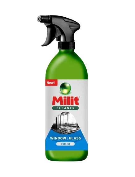 Milit cleaner 750ml okna a skla