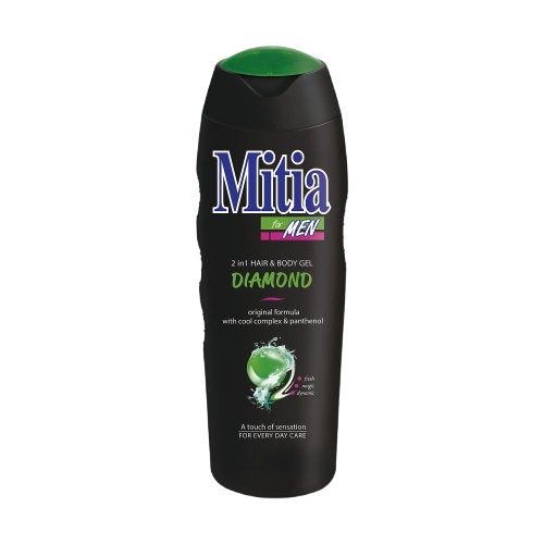 Mitia for men 2v1 sprchový gel, 400ml Diamond
