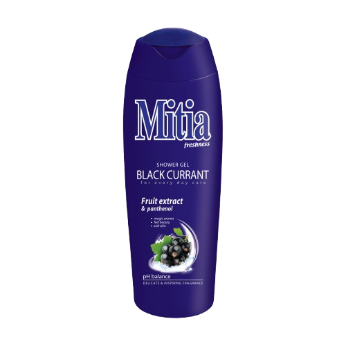 Mitia freshness sprchový gel 400ml Black currant