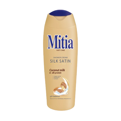 Mitia soft care sprchový krém 400ml Silk Satin