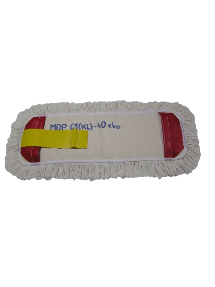 Mop kapsový úchyt Claro 40cm bavlněný
