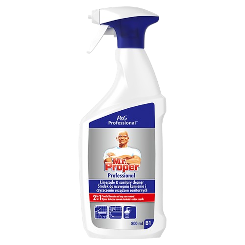 Mr. Proper Professional na vodní kámen a sanitu 800ml