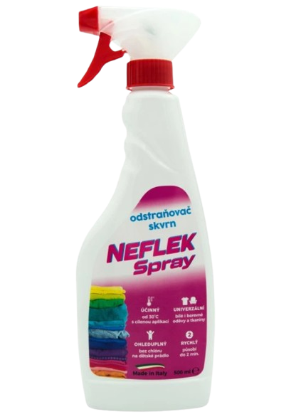 NEFLEK SPRAY 500ml odstraňovač skvrn