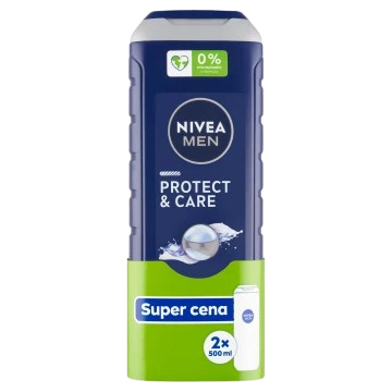 Nivea Men sprchový gel 500ml Protect&Care 3v1