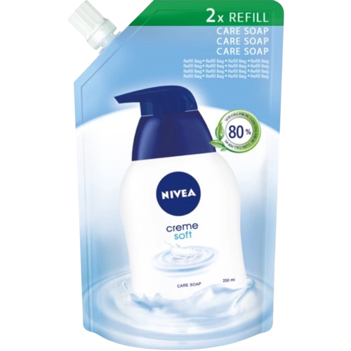 Nivea tekuté mýdlo Creme Soft 500ml náplň