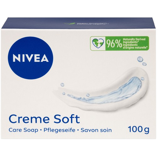 NIVEA tuhé mýdlo 100g Creme soft