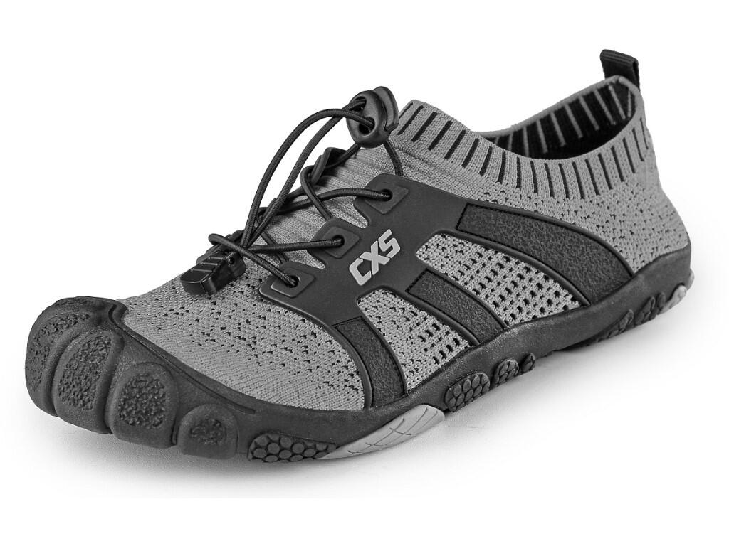 Obuv CXS PURESTEP barefoot šedo-černá