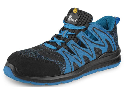Obuv polobotka CXS TEXLINE MOLAT S1P ESD černo-modrá