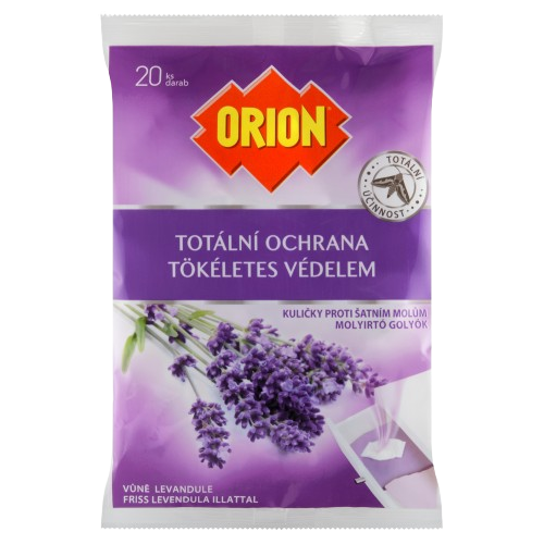 ORION totální ochrana před moly-kuličky levandule 20ks