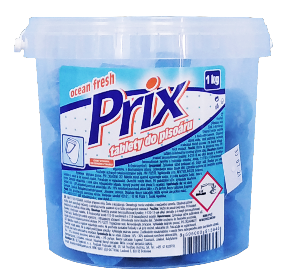 Prix tablety do pisoáru 1kg Oceán fresh