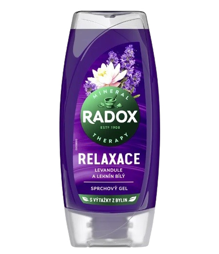 Radox sprchový gel Relaxace Levandule Leknín 225ml
