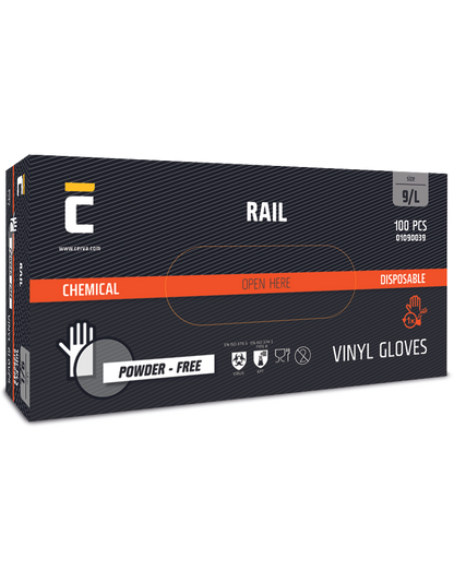 RAIL nepudrované rukavice -