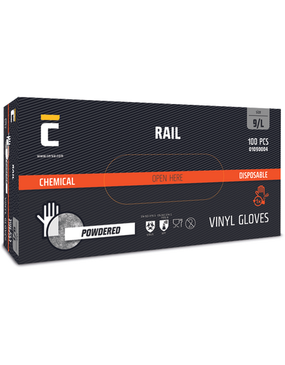 RAIL pudrované rukavice -