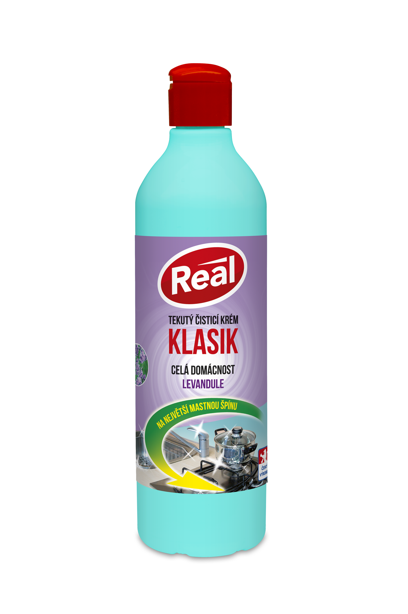 Real KLASIK 600g Levandule, čistící krém