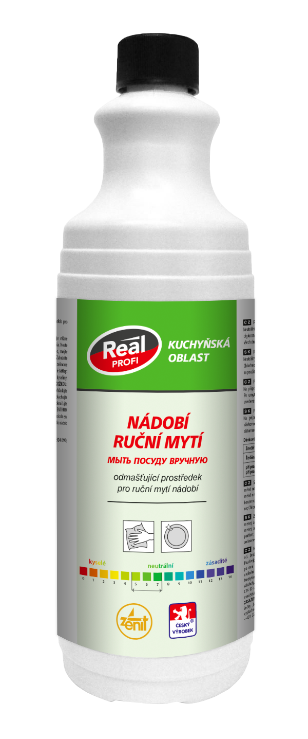 Real profi nádobí ruční mytí 1l