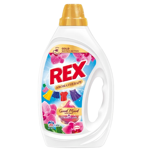 REX prací gel Aromatherapy Orchid Color 20PD/900ml