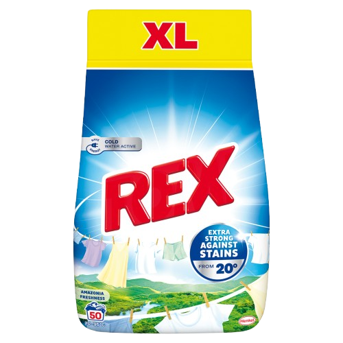 REX prací prášek Amazonia Freshness 50PD/2,75kg