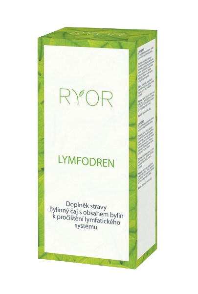 RYOR Čaj Lymfodren, nálevové sáčky 30g krabička