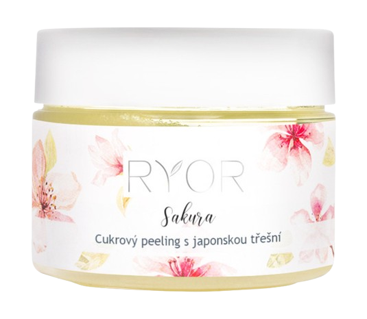 RYOR Cukrový peeling s japonskou třešní 325g Sakura