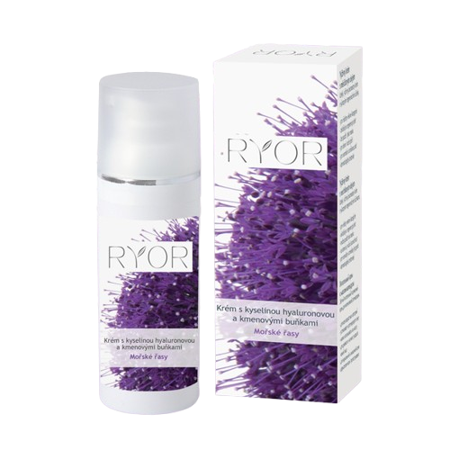 RYOR Krém s kyselinou hyaluronovou a kmenovými buňkami 50ml dávkovač