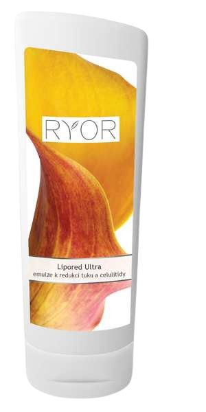 RYOR Lipored Ultra emulze k redukci tuku a celulitidy 200ml flakon
