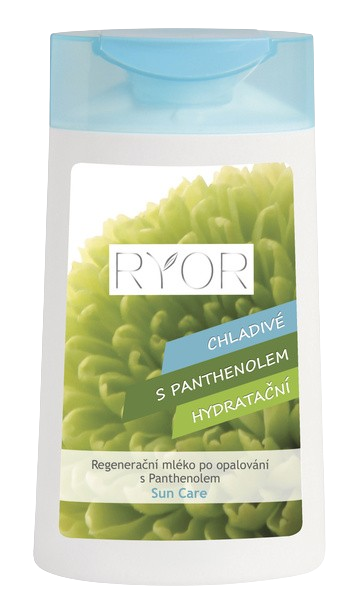 RYOR regenerační mléko po opalování s panthenolem 200ml flakon