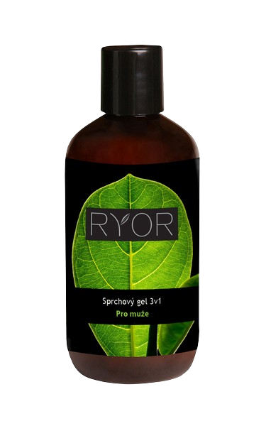 RYOR Sprchový gel 3v1 pro muže 250ml flakon