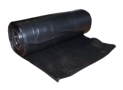 Sáčky na odpad LDPE, 35l, 15ks, 40my, zatahovací , černé