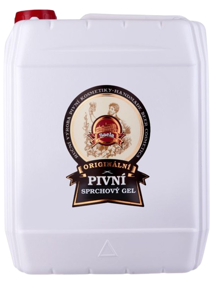 Saela Originální pivní sprchový gel 5l