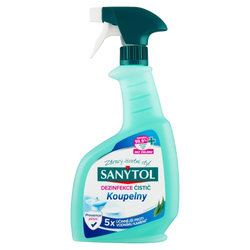 SANYTOL dezinfekce čistič 500ml koupelny vůně Eukalyptu pure