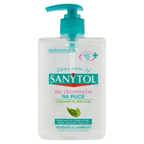 SANYTOL dezinfekční gel 250ml na ruce