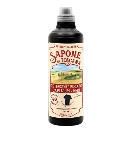 Sapone di Toscana prací gel CAPI SCURI e NERI 1l černé prádlo