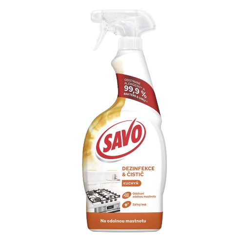 SAVO Kuchyně bez chloru odmašťovač 700ml
