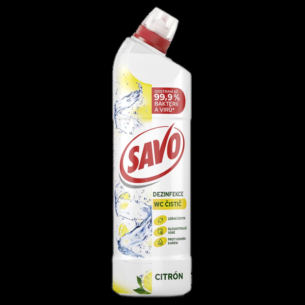 SAVO WC čistič Citron 700ml