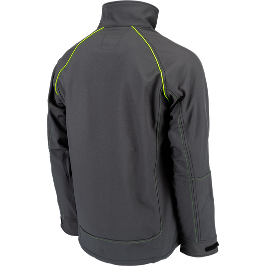 SHELDON softshell bunda antrac/žlutá