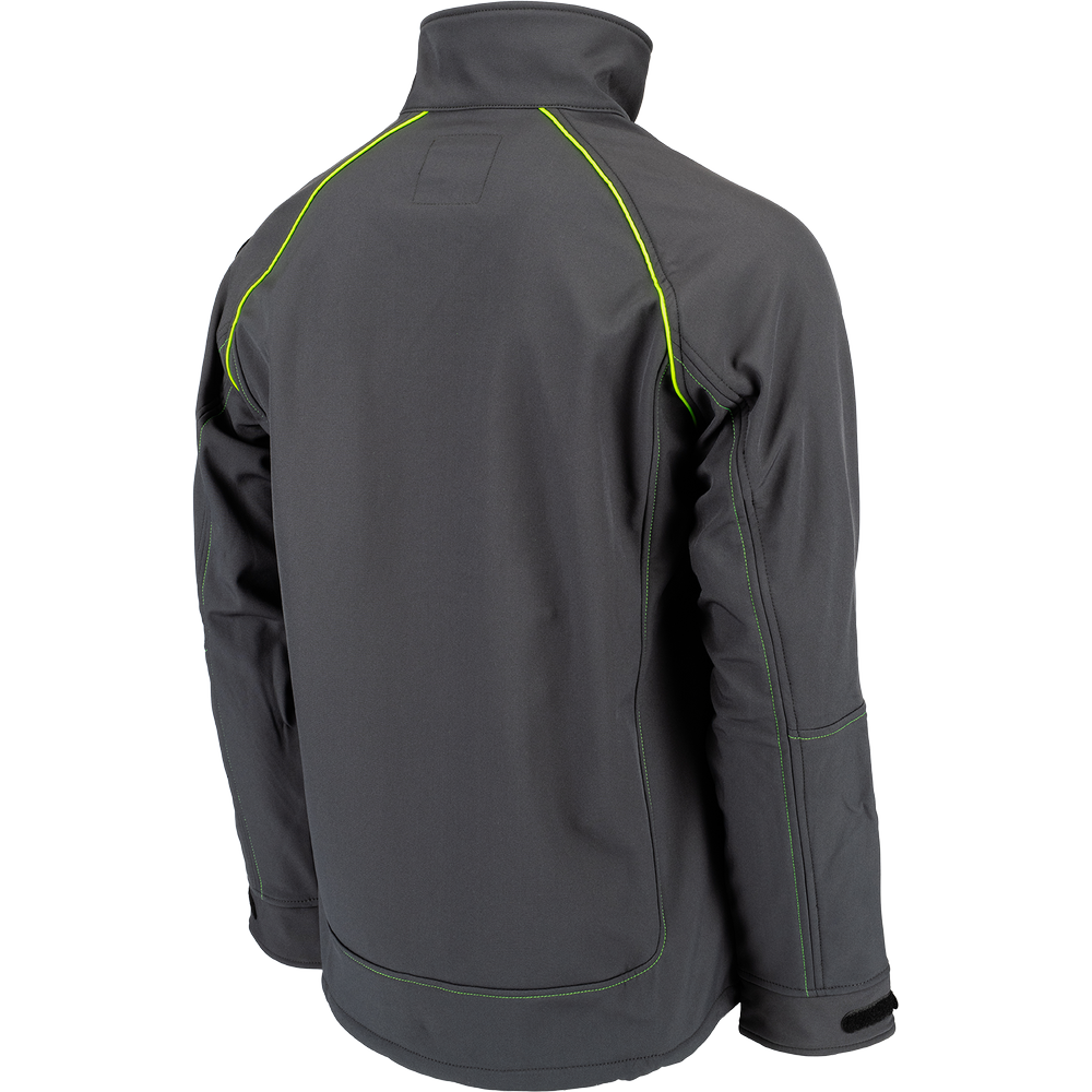 SHELDON softshell bunda antrac/žlutá
