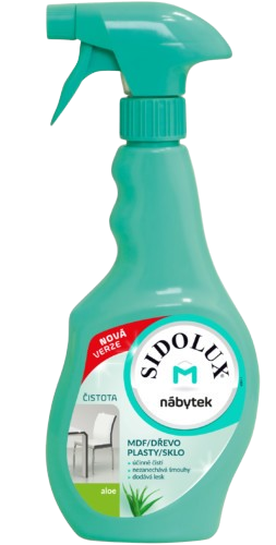 SIDOLUX NÁBYTEK VŠECHNY POVRCHY ALOE rozprašovač, 400ml