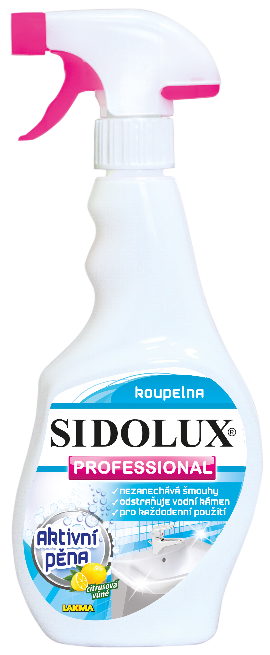 SIDOLUX PROFESSIONAL Koupelna 500ml Citrusová vůně