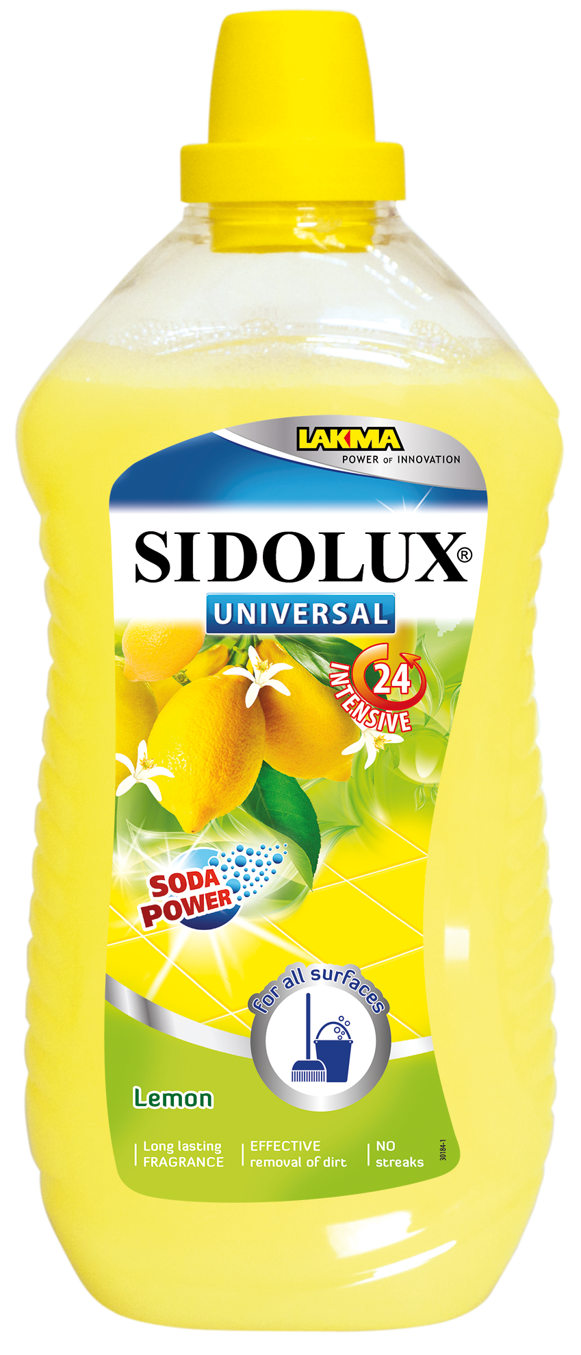 SIDOLUX UNIVERSAL soda power fresh Lemon 1l