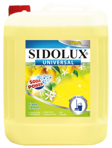 SIDOLUX UNIVERSAL soda power s vůní fresh Lemon 5l