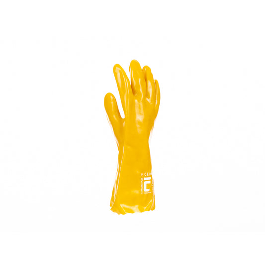 STANDARD PLUS rukavice 35cm PVC žlutá