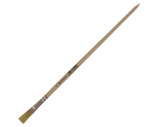 Štětec umělecký plochý S 8231/101 nelakovaný 16