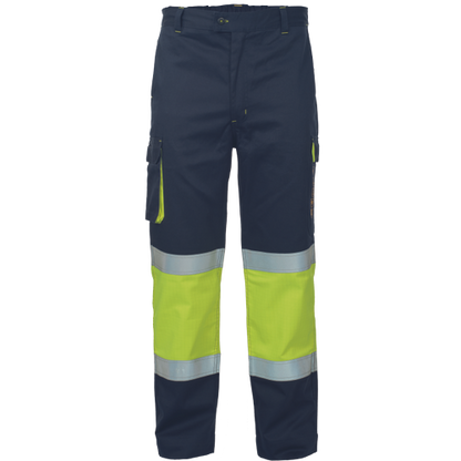 STRIP FM HV kalhoty žlutá/navy