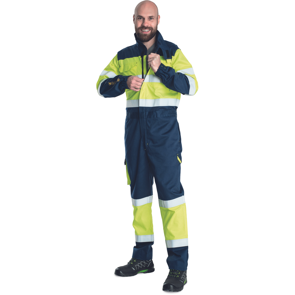 STROKE FR HV kombinéza žlutá/navy