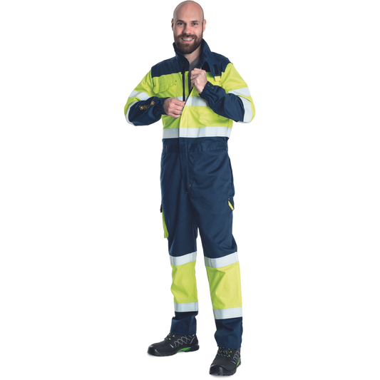 STROKE FR HV kombinéza žlutá/navy