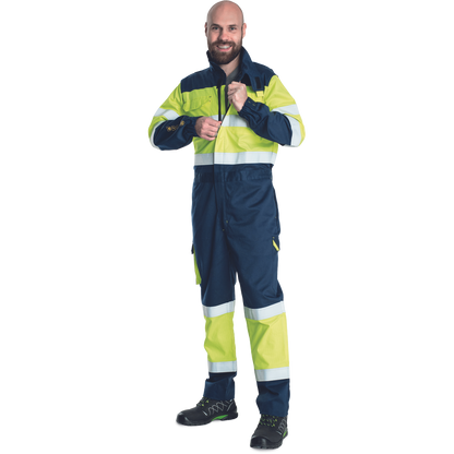 STROKE FR HV kombinéza žlutá/navy